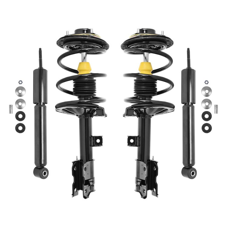 4-11761-255600-001 Front & Rear Suspension Strut & Coil Spring Assembly Fits Select Nissan Murano [Front & Rear]