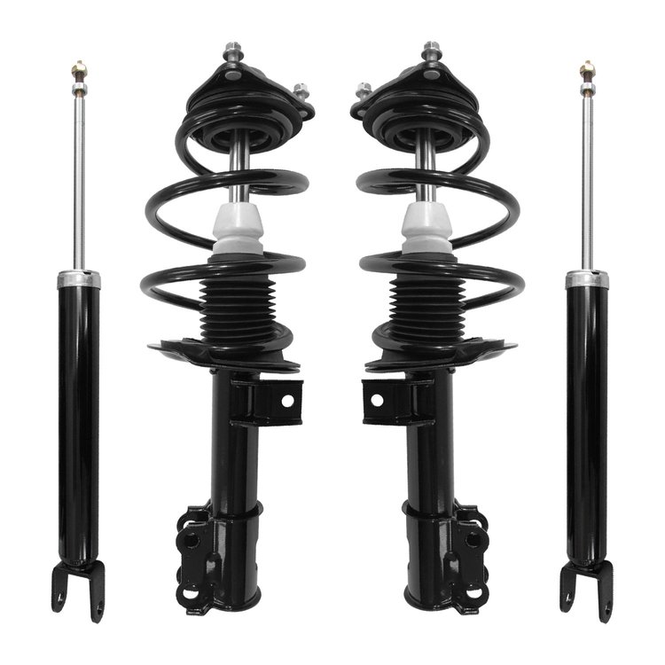 4-11771-259160-001 Front & Rear Suspension Strut & Coil Spring Assembly Fits Select Kia Optima, Hyundai Sonata [Front & Rear]