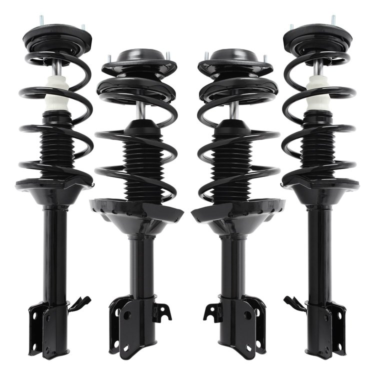 4-11821-15811-001 Front & Rear Suspension Strut & Coil Spring Assembly Kit Fits Select Subaru Forester [Front & Rear]