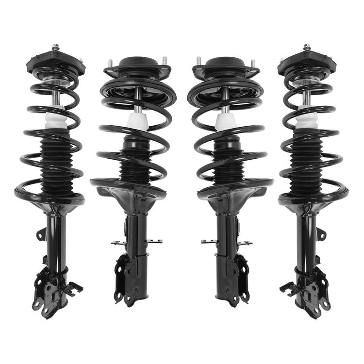 4-11831-15067-001 Front & Rear Suspension Strut & Coil Spring Assembly Kit Fits Select Kia Spectra, Kia Spectra5 [Front & Rear]