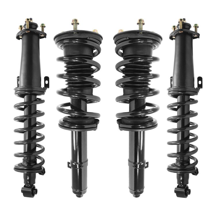 4-11835-15210-001 Front & Rear Suspension Strut & Coil Spring Assembly Kit Fits Select Lexus IS250, Lexus IS350 [Front & Rear]
