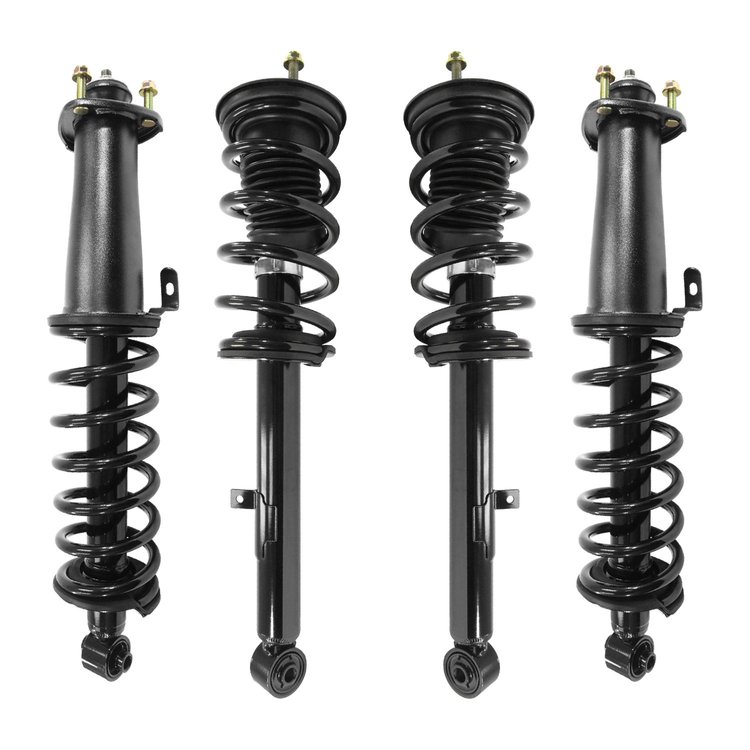4-11837-15260-001 Front & Rear Suspension Strut & Coil Spring Assembly Kit Fits Select Lexus IS250, Lexus IS350 [Front & Rear]