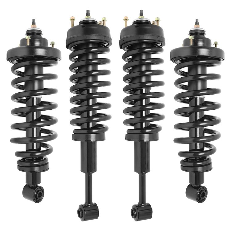 4-11850-15140-001 Front & Rear Suspension Strut & Coil Spring Assembly Kit Fits Select Ford Explorer Sport Trac [Front & Rear]