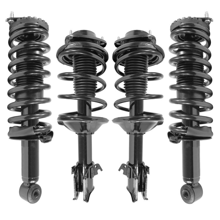4-11851-15850-001 Front & Rear Suspension Strut & Coil Spring Assembly Kit Fits Select Subaru Legacy [Front & Rear]