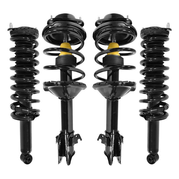 4-11853-15870-001 Front & Rear Suspension Strut & Coil Spring Assembly Kit Fits Select Subaru Outback [Front & Rear]