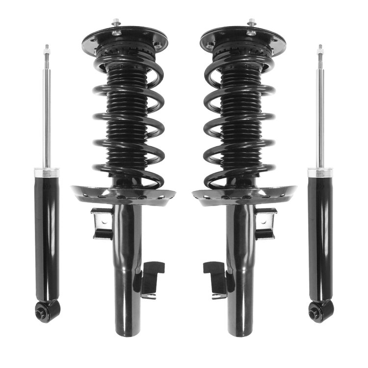 4-11867-259960-001 Front & Rear Suspension Strut & Coil Spring Assembly Fits Select Volvo S60, Volvo V60 [Front & Rear]