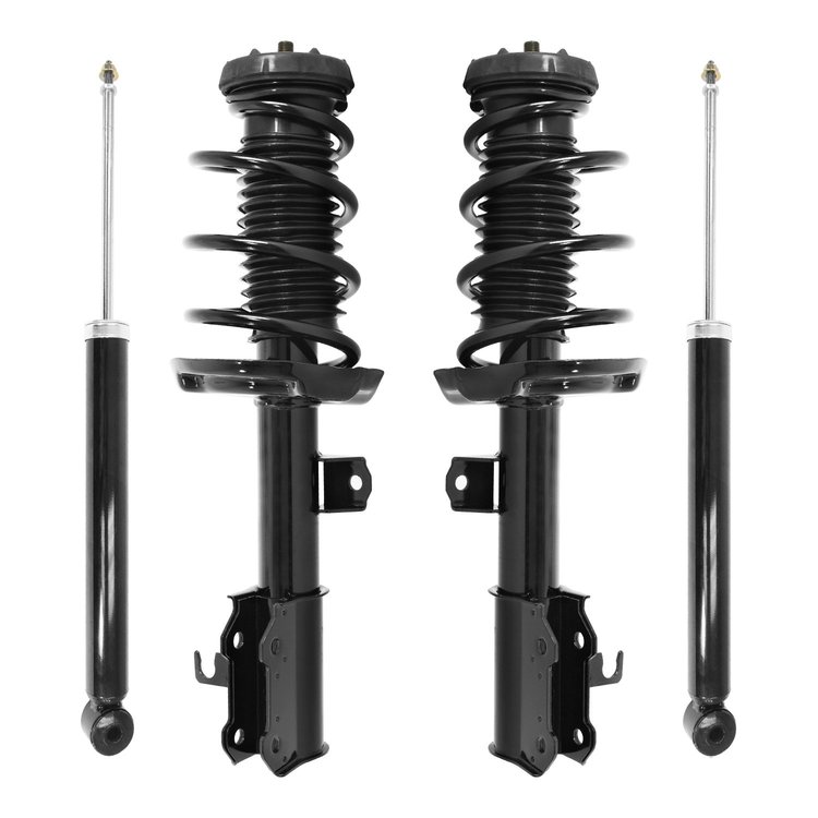 4-11881-251180-001 Front & Rear Suspension Strut & Coil Spring Assembly Fits Select Chevy Cruze [Front & Rear]