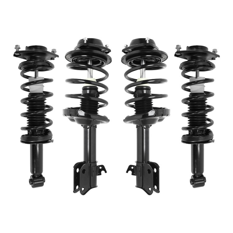 4-11913-15990-001 Front & Rear Suspension Strut & Coil Spring Assembly Kit Fits Select Subaru Legacy [Front & Rear]