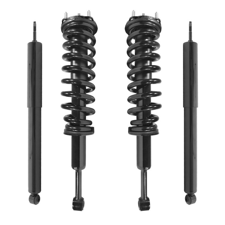 4-11921-254020-001 Front & Rear Suspension Strut & Coil Spring Assembly Fits Select Toyota Tundra [Front & Rear]