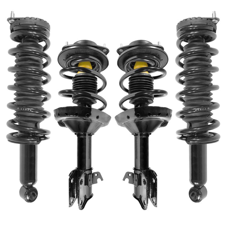 4-11923-15910-001 Front & Rear Suspension Strut & Coil Spring Assembly Kit Fits Select Subaru Legacy [Front & Rear]