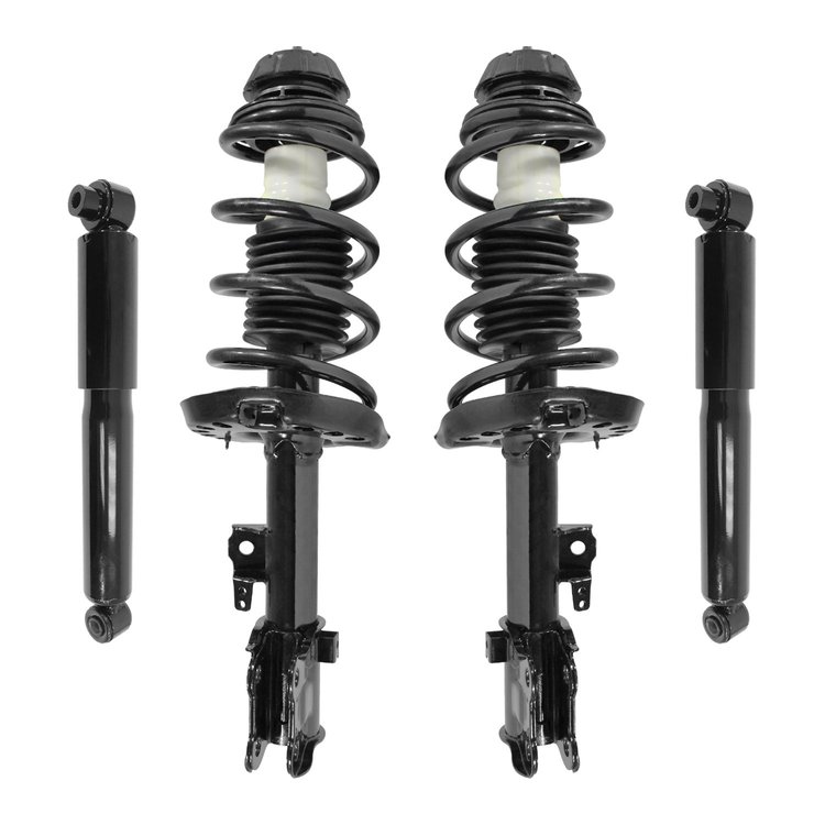 4-11933-259080-001 Front & Rear Suspension Strut & Coil Spring Assembly Fits Select Kia Soul [Front & Rear]