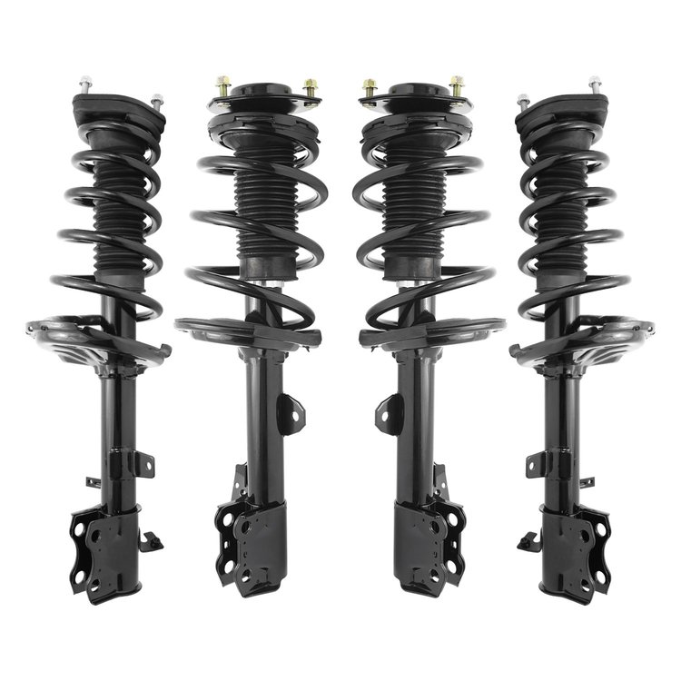 4-11935-15411-001 Front & Rear Suspension Strut & Coil Spring Assembly Kit Fits Select Toyota Venza [Front & Rear]