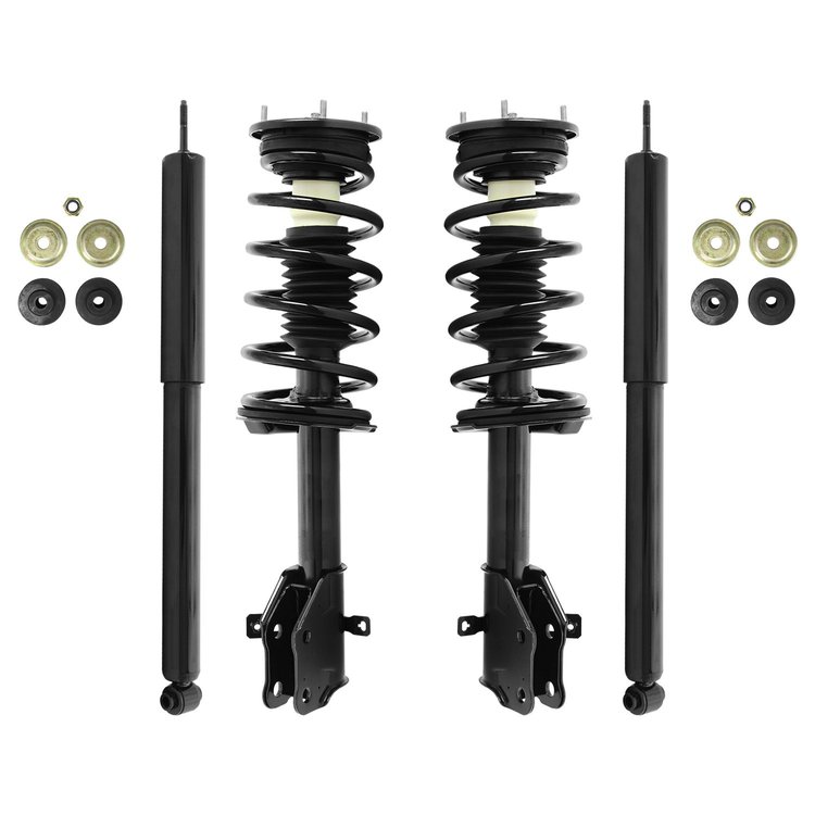4-11995-252310-001 Front & Rear Suspension Strut & Coil Spring Assembly Fits Select Ford Edge, Lincoln MKX [Front & Rear]