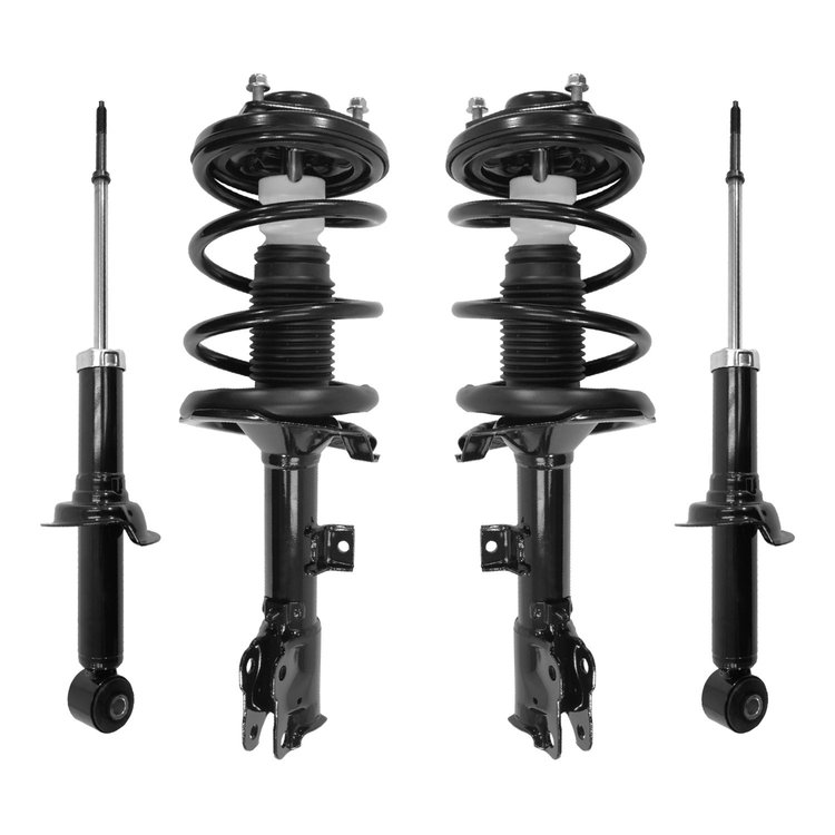 4-13231-259240-001 Front & Rear Suspension Strut & Coil Spring Assembly Fits Select Mitsubishi Outlander [Front & Rear]