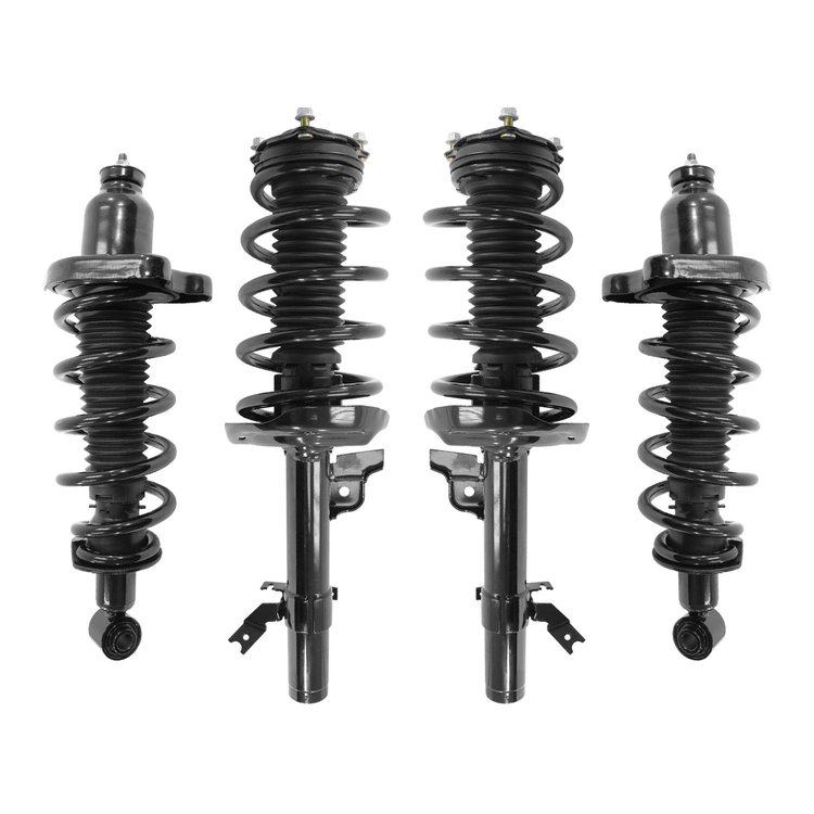 4-13251-16071-001 Front & Rear Suspension Strut & Coil Spring Assembly Kit Fits Select Acura MDX [Front & Rear]