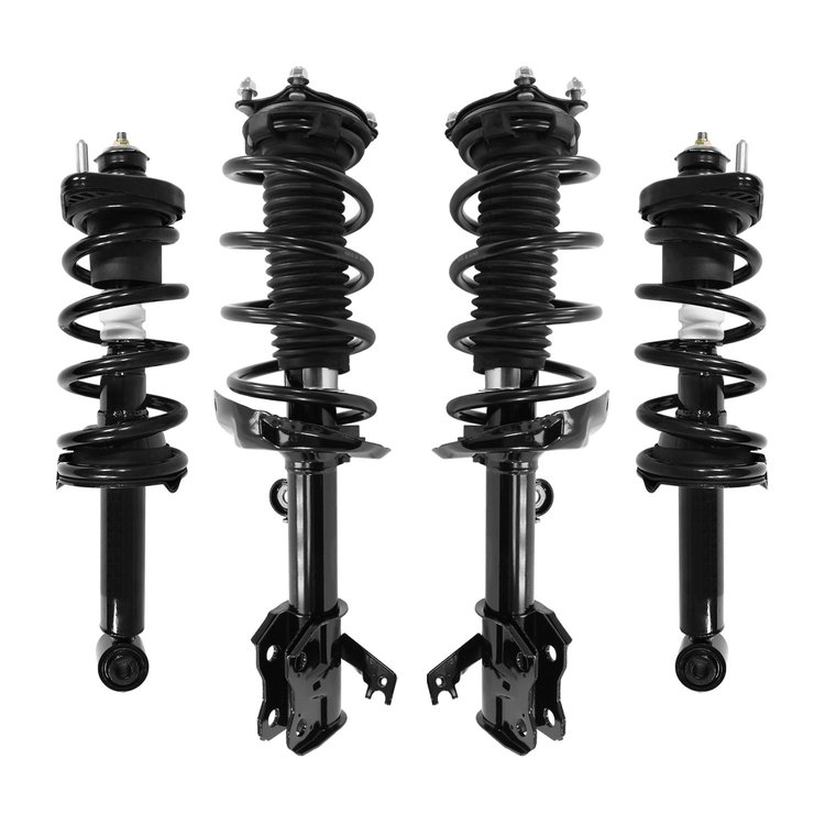 4-13271-15087-001 Front & Rear Suspension Strut & Coil Spring Assembly Kit Fits Select Honda CR-V [Front & Rear]
