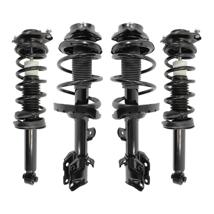 4-13371-16120-001 Front & Rear Suspension Strut & Coil Spring Assembly Kit Fits Select Subaru Outback [Front & Rear]