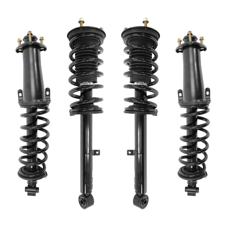 4-13441-16140-001 Front & Rear Suspension Strut & Coil Spring Assembly Kit Fits Select Lexus GS350, Lexus GS300 [Front & Rear]