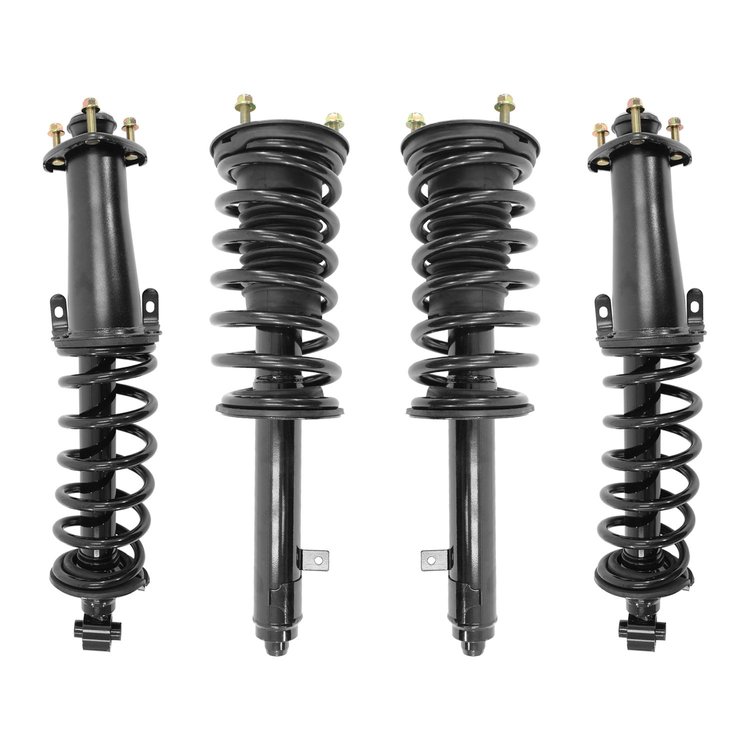 4-13443-16140-001 Front & Rear Suspension Strut & Coil Spring Assembly Kit Fits Select Lexus GS350, Lexus GS300 [Front & Rear]