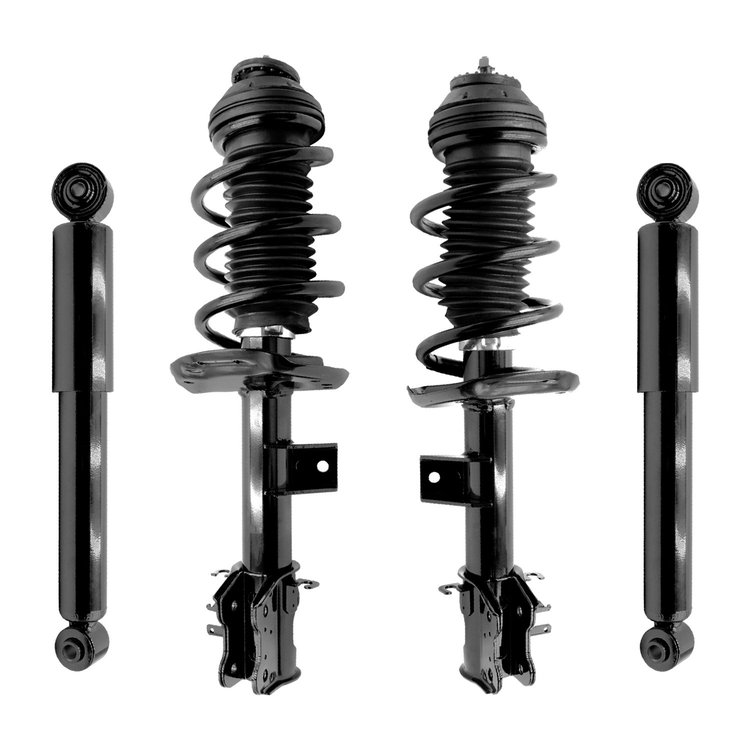 4-13551-250140-001 Complete Strut Assembly Fits Select Fiat 500 [Front & Rear]