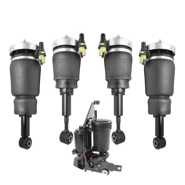 4-18-160000-C Front & Rear Non-Electronic Suspension Air Strut Assembly Kit Fits Select Ford Expedition, Lincoln Navigator [Fron
