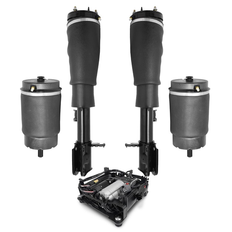 4-18-172001-C Non-Electronic Suspension Air Strut Assembly Air Spring Kit Fits Select Land Rover Range Rover [Front & Rear]
