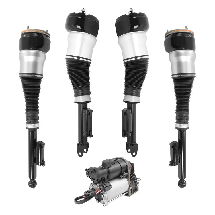 4-28-114001-C Front & Rear Electronic Suspension Air Strut Assembly Kit Fits Select Mercedes-Benz [Front & Rear]