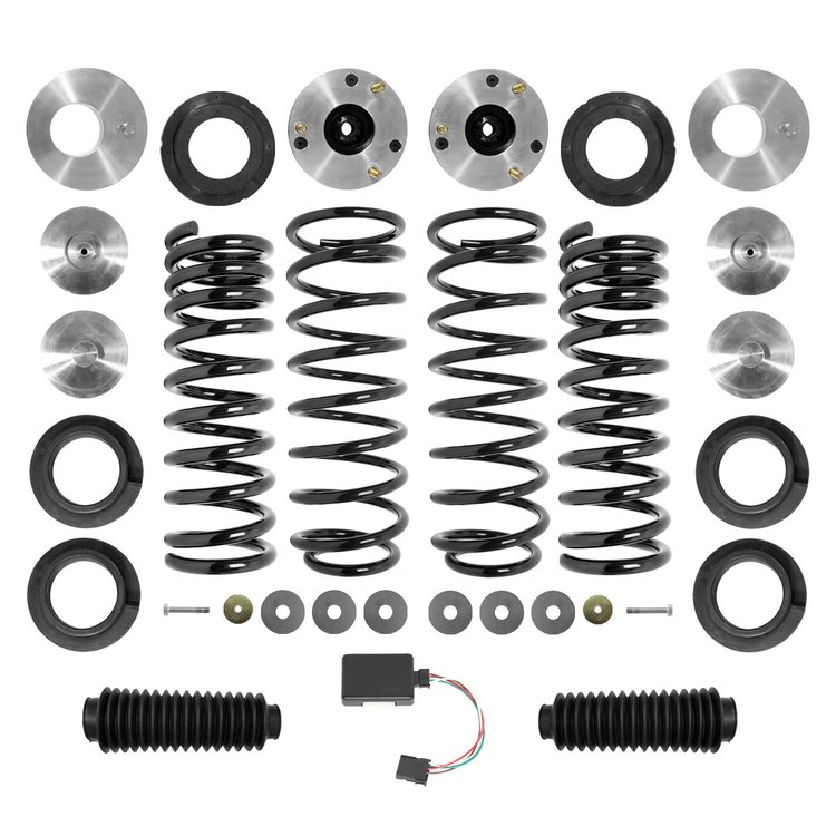 4K-30-172000 Air Spring To Coil Spring Conversion Kit Fits Select Land Rover Range Rover [Front/Rear]