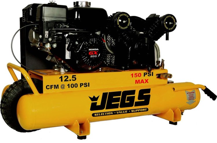 Air Compressor [5.5 HP Gas Driven, 10 Gallon Tank]