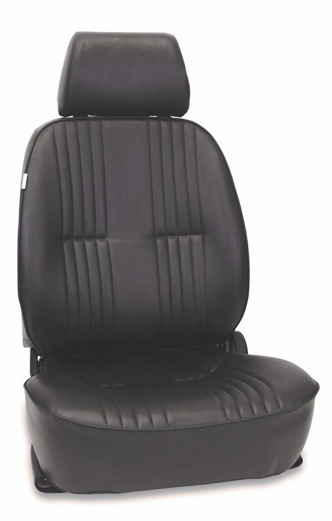 80-1300-51R Pro90 Recliner Seat, Right/Passenger Side, Black Vinyl