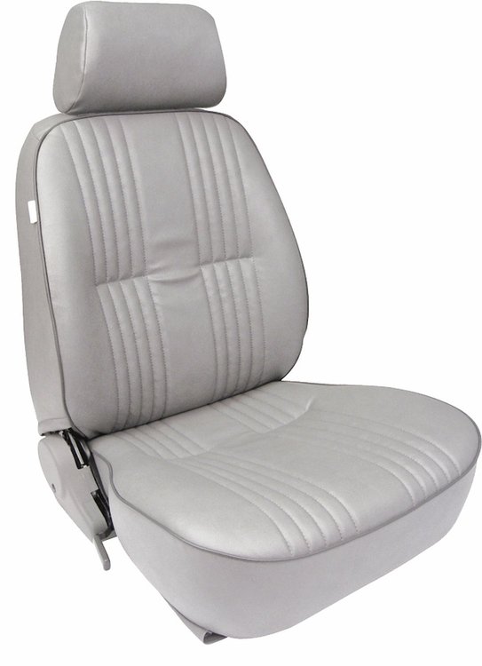 80-1300-52R Pro90 Recliner Seat, Right/Passenger Side, Grey Vinyl