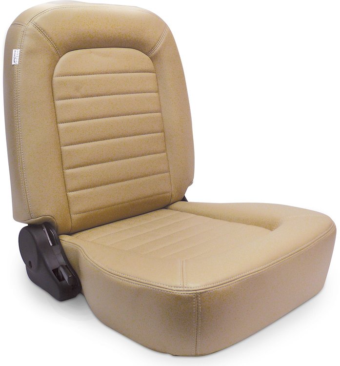 80-1550-99L Classic Lowback Recliner Seat, Left/Driver Side, Bare