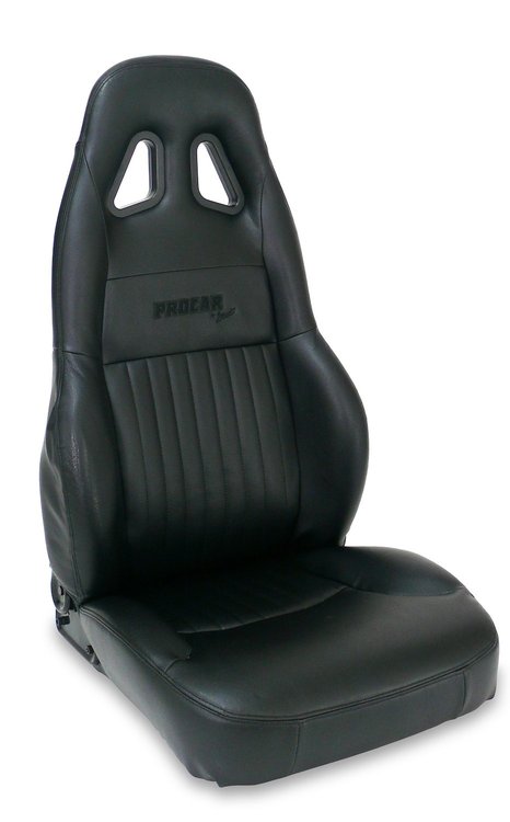 80-1614-51R Series 1614 Recliner Seat, Right/Passenger Side, Black Vinyl