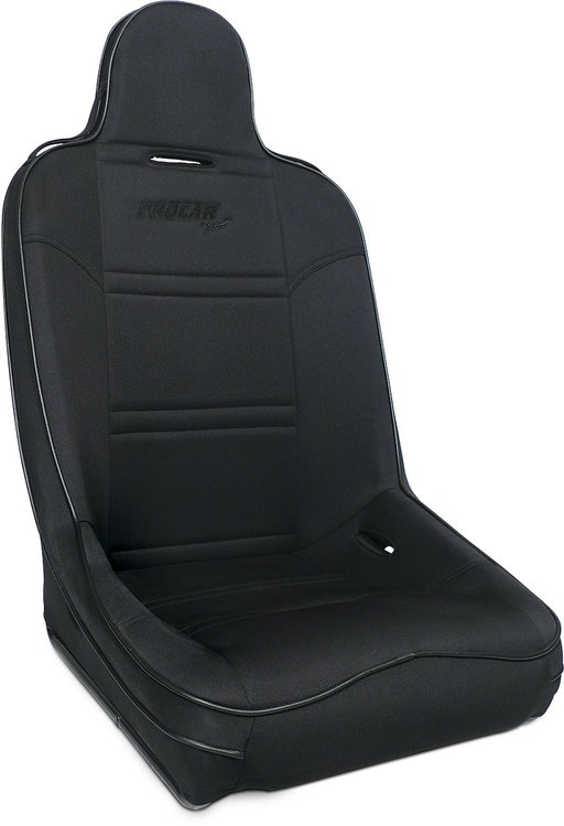 80-1620-61 Terrain Fixed-Back Seat, Black Velour