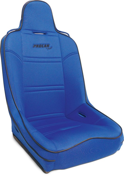 80-1620-65 Terrain Fixed-Back Seat, Blue Velour
