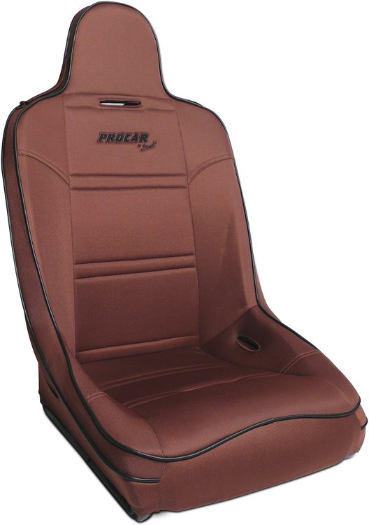 80-1620-68 Terrain Fixed-Back Seat, Brown Velour