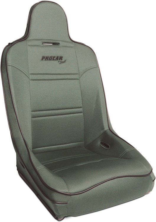 80-1620-94 Terrain Fixed-Back Seat, Army Green Velour