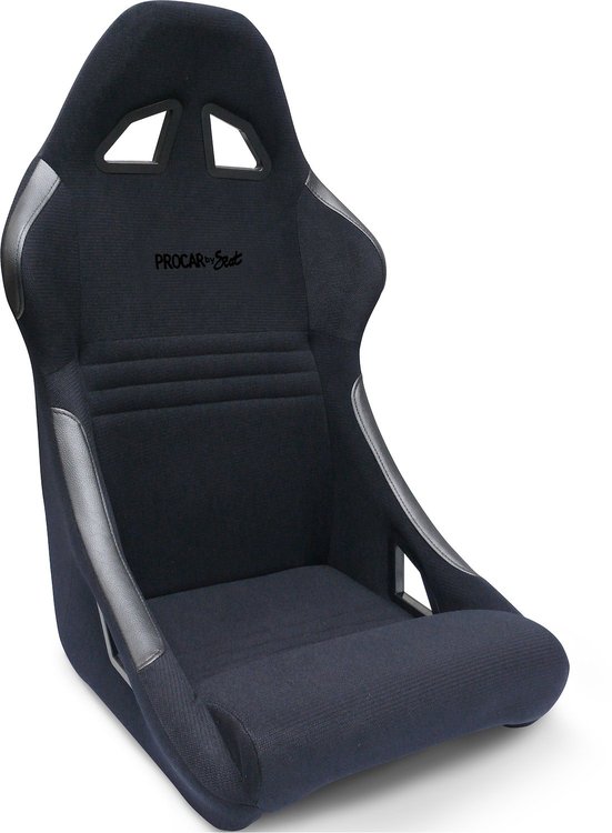 80-1700-61R Xtreme Fixed-Back Seat, Black Velour