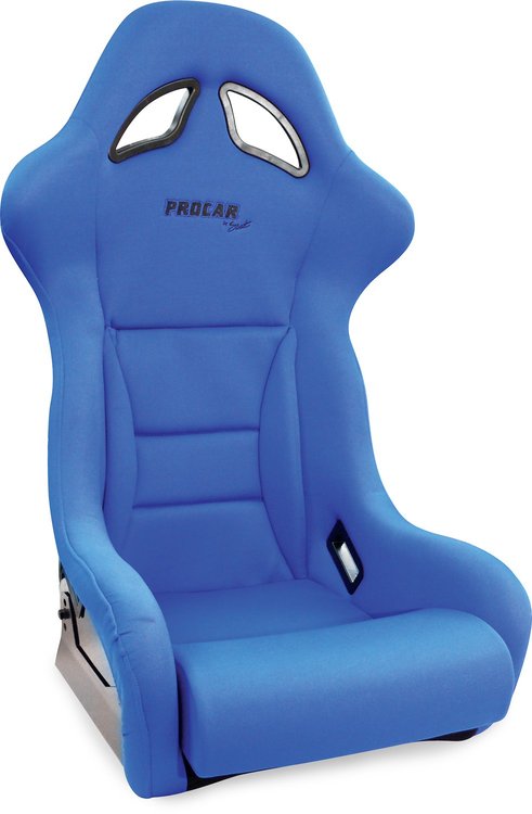 80-1780-65 Drifter Fixed-Back Seat, Blue Velour