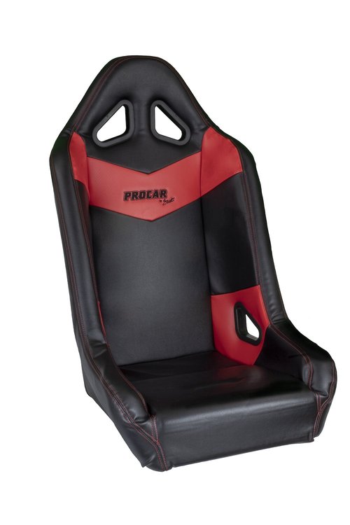 80-1785-58 Pro-X Fixed-Back Seat, Black Velour