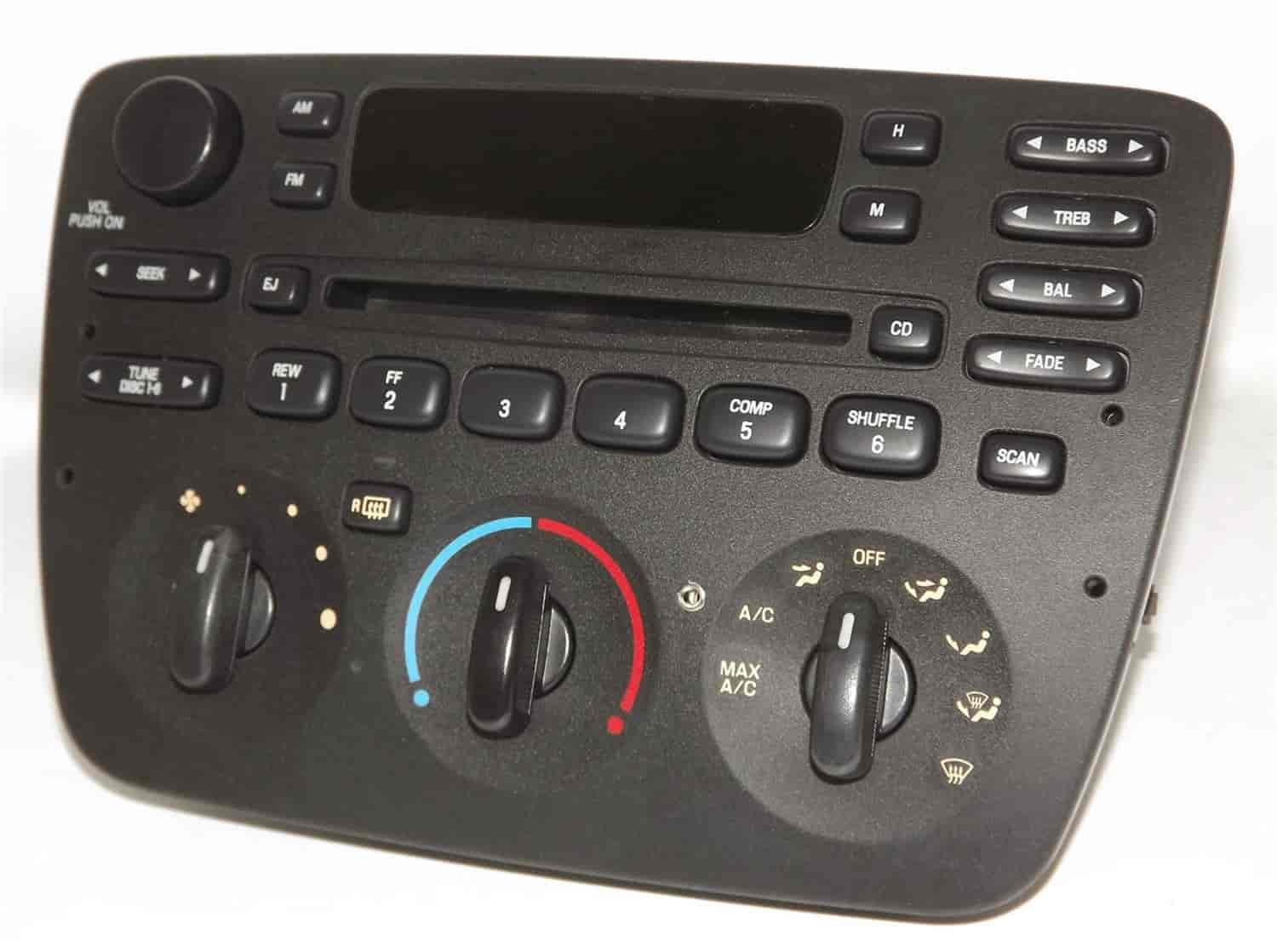 Replacement Radio w/Auxiliary Input for 2000-2004 Ford Taurus