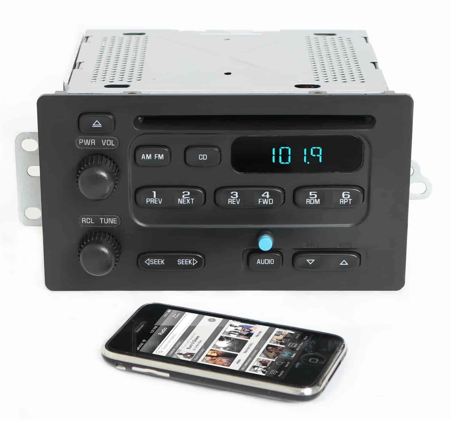 Replacement Radio w/Bluetooth for 2003-2007 Chevy Express/GMC