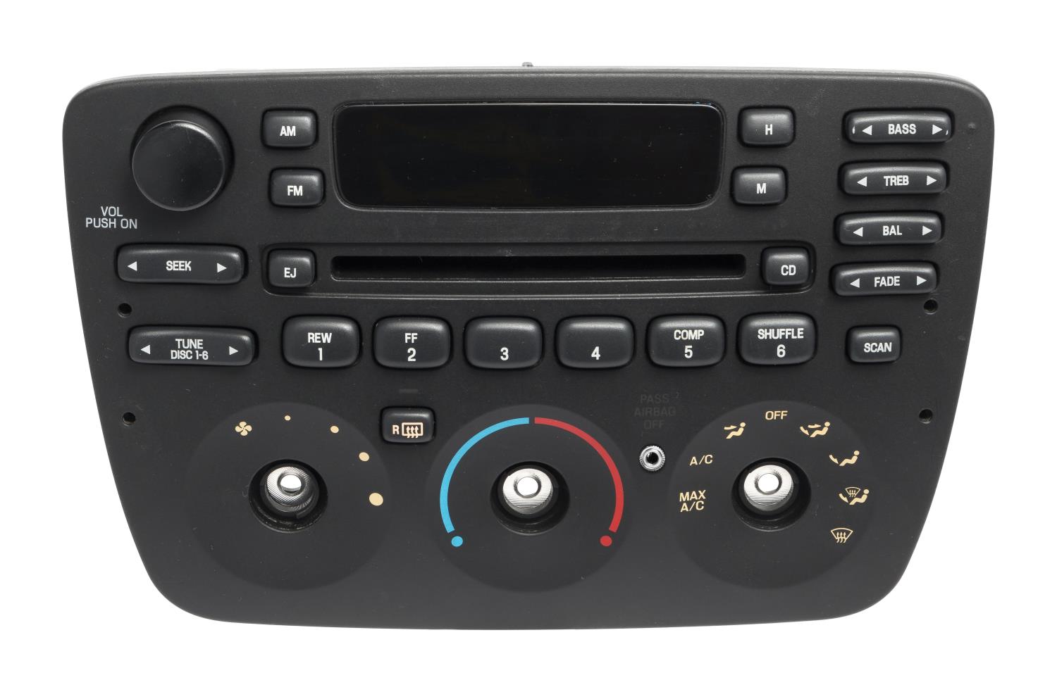 Replacement Radio w/Auxiliary Input for 2005-2007 Ford Taurus