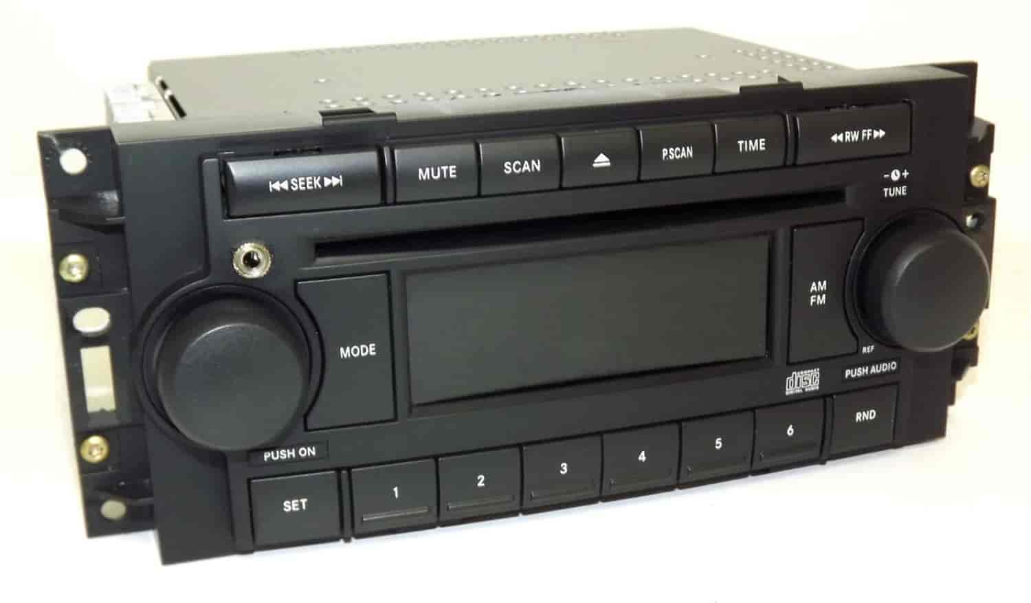 Replacement Radio w/Auxiliary Input for 2004-2010 Chrysler