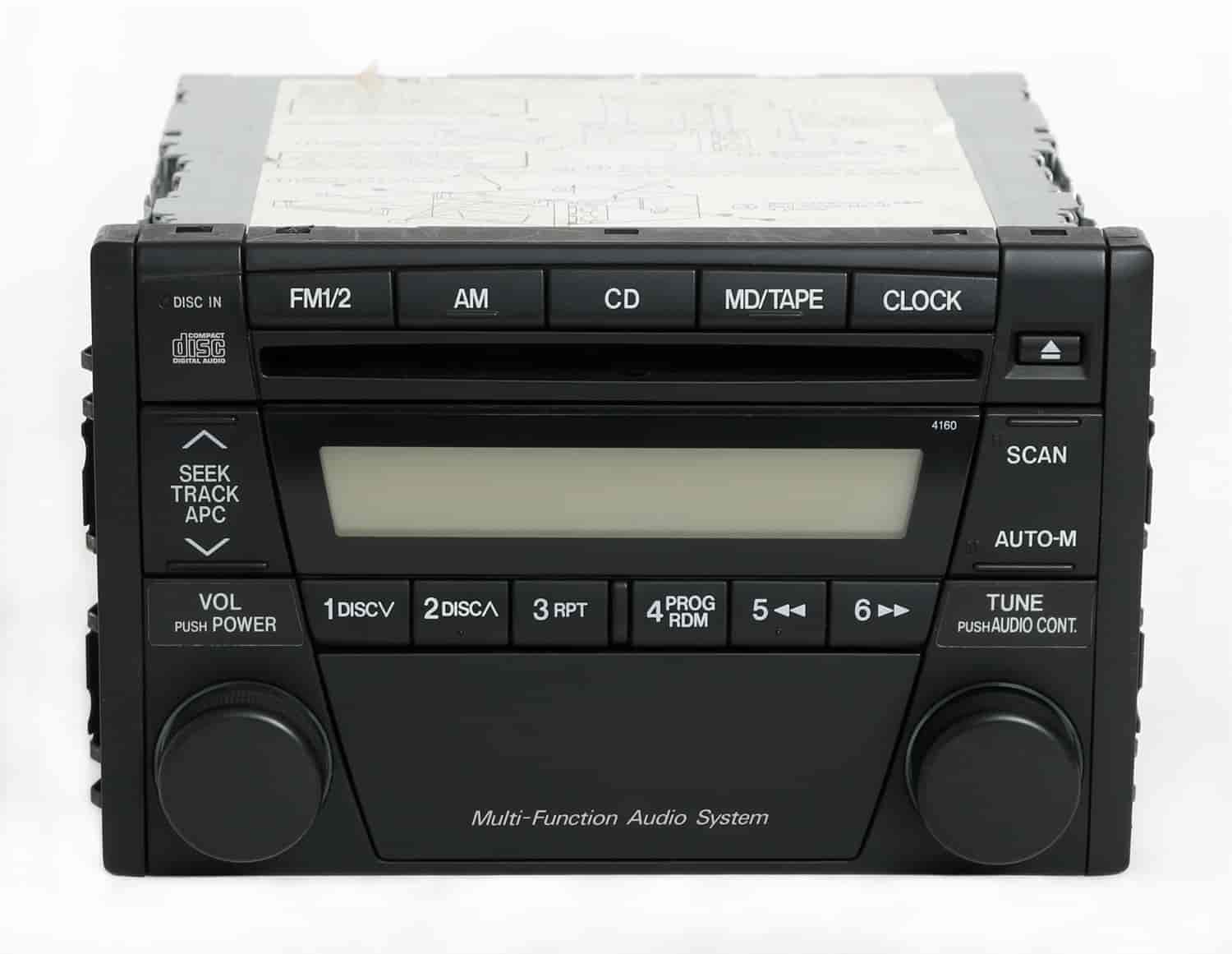 Factory Replacement Radio for 2005-2007 Ford Escape/Mercury
