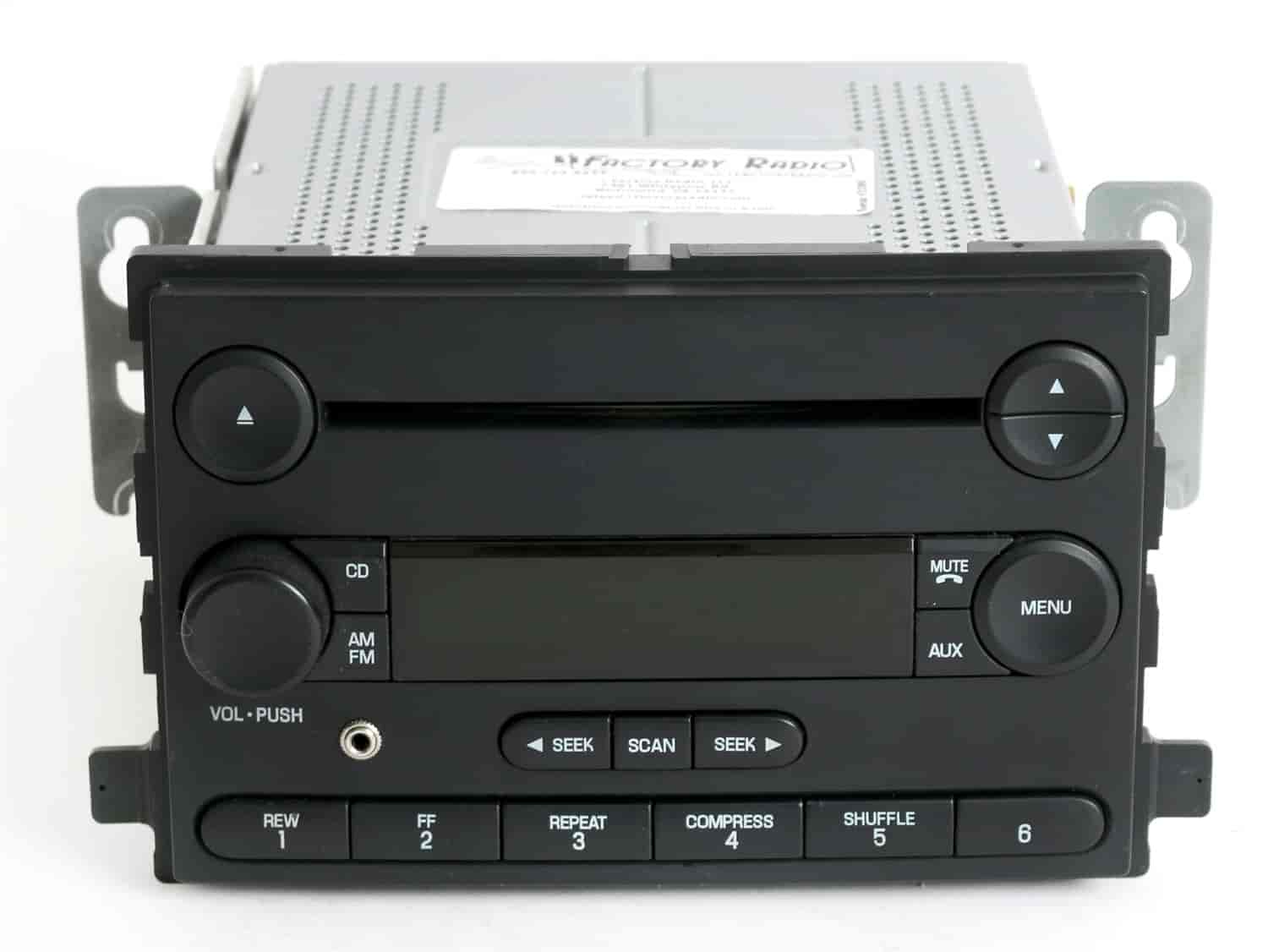 Replacement Radio w/Auxiliary Input for 2005-2007 Ford F-250/F-350 Super Duty
