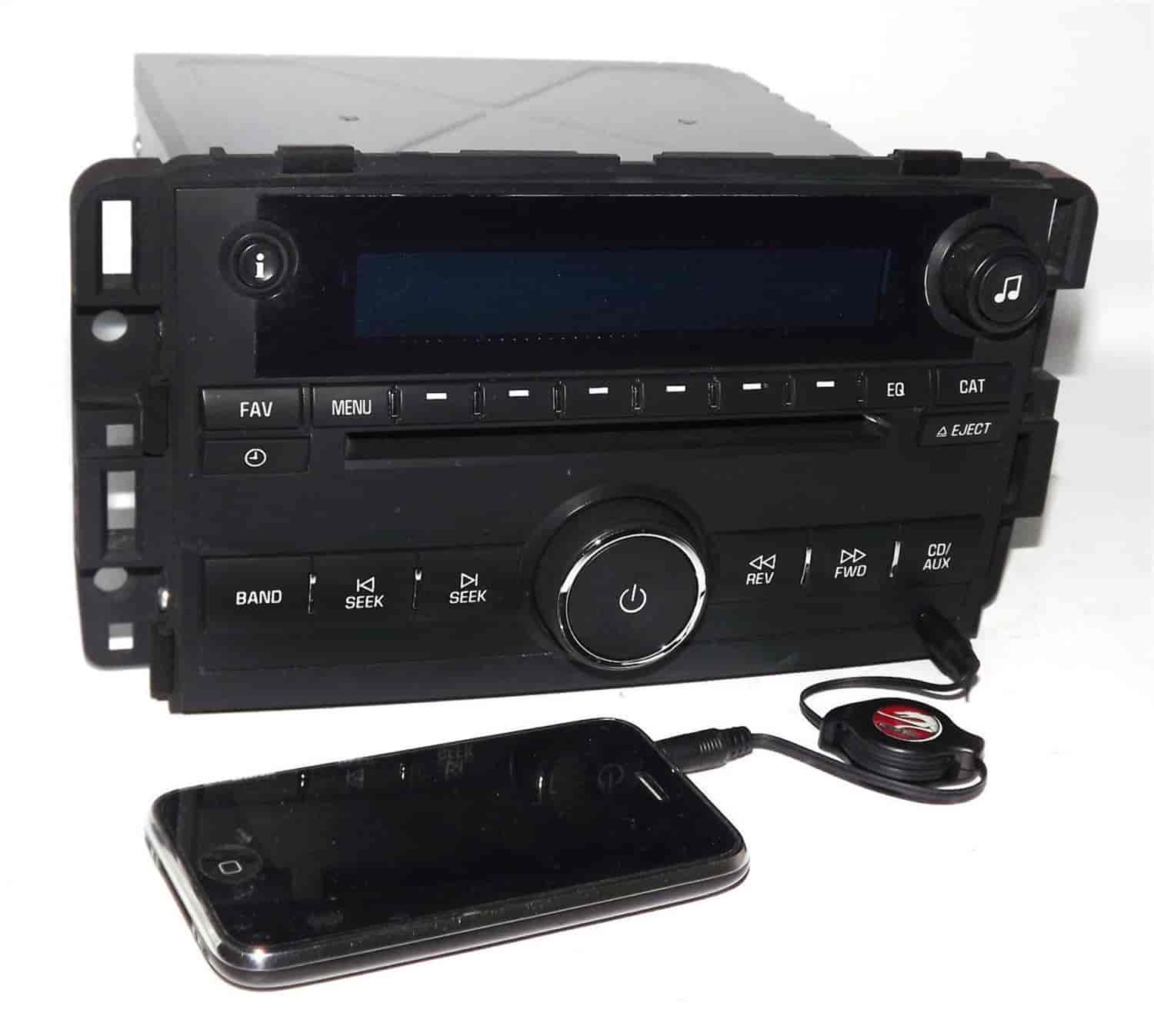 Factory Replacement Radio for 2006-2008 Chevy Impala/Monte Carlo