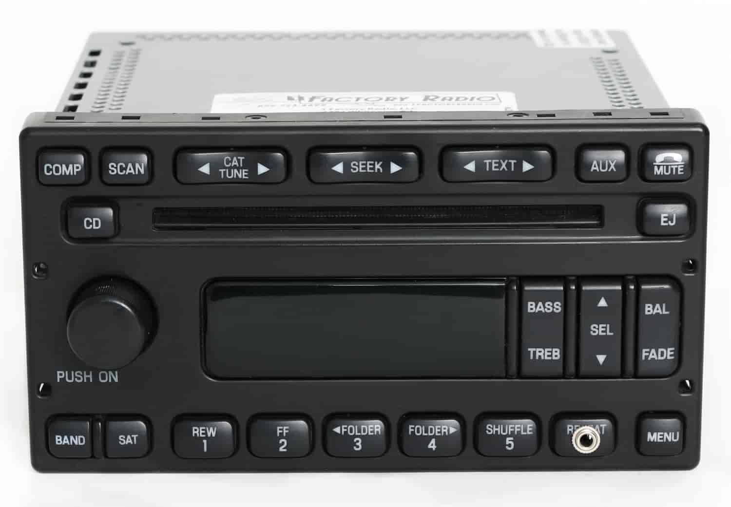 Replacement Radio w/Auxiliary Input for 2008 Ford E-150/E-250/E-350