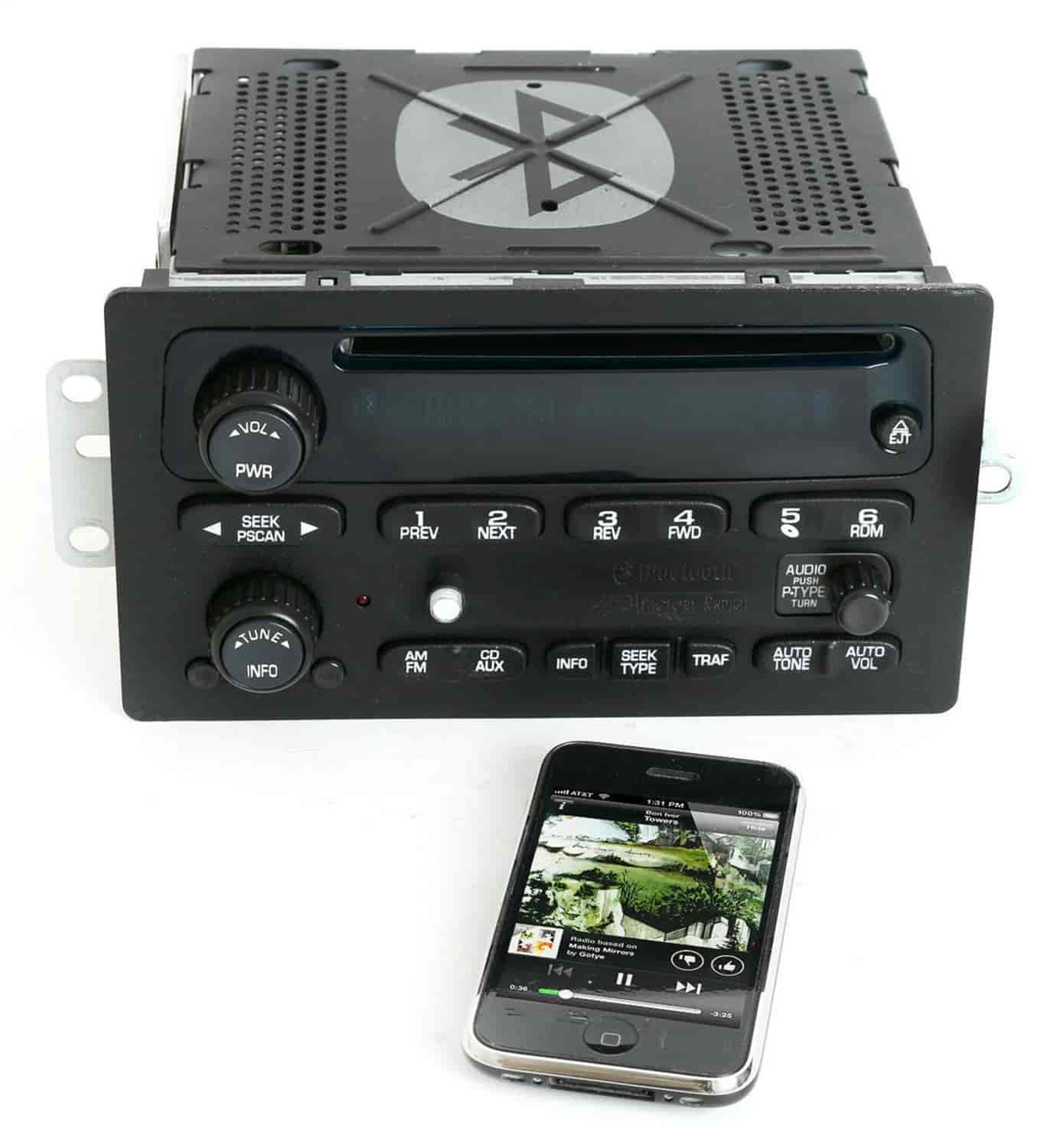 Replacement Radio w/Bluetooth for 2001-2003 Chevy S10