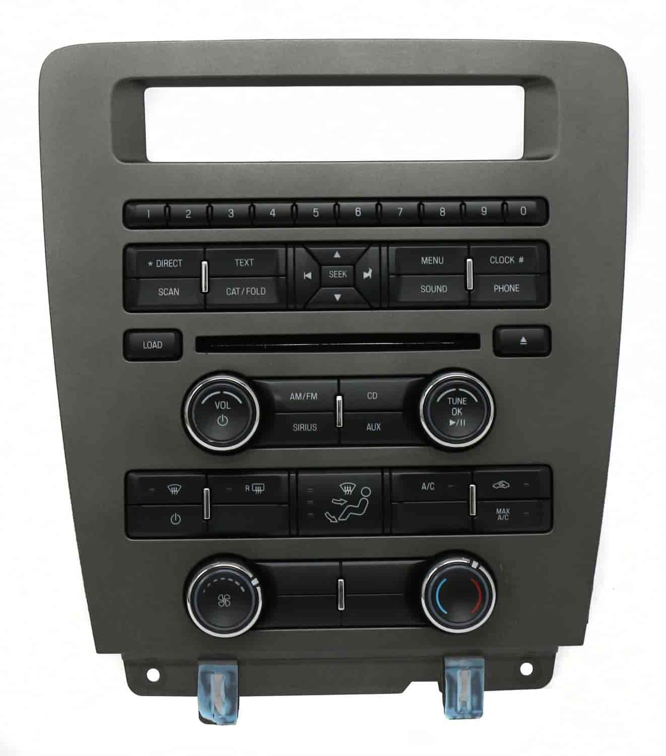 Replacement Radio & Climate Control Panel 2010 Ford Mustang